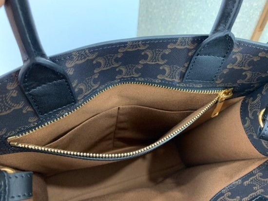 섬네일: CELINE TRIOMPHE VERTICAL CABAS BAG