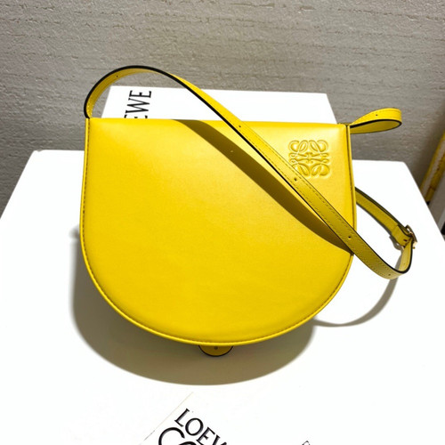 LOEWE HEEL SMALL LEATHER SHOULDER BAG CALFSKIN 모어랙 MORERACK