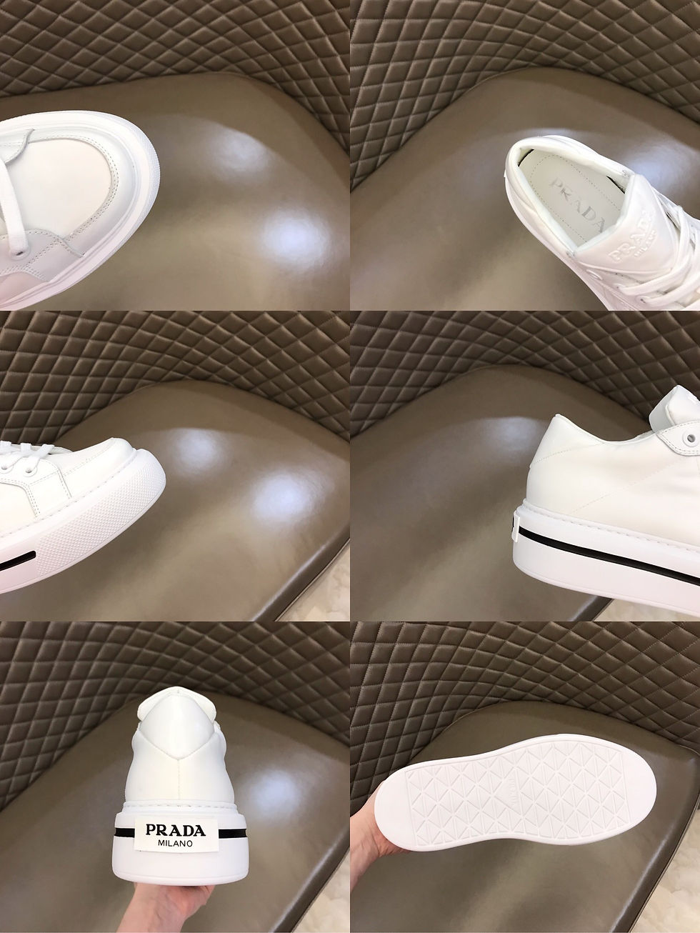 섬네일: PRADA RE NYLON SNEAKERS [FU]