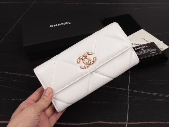섬네일: CHANEL 19 FLAP LONG WALLET 단풍샵