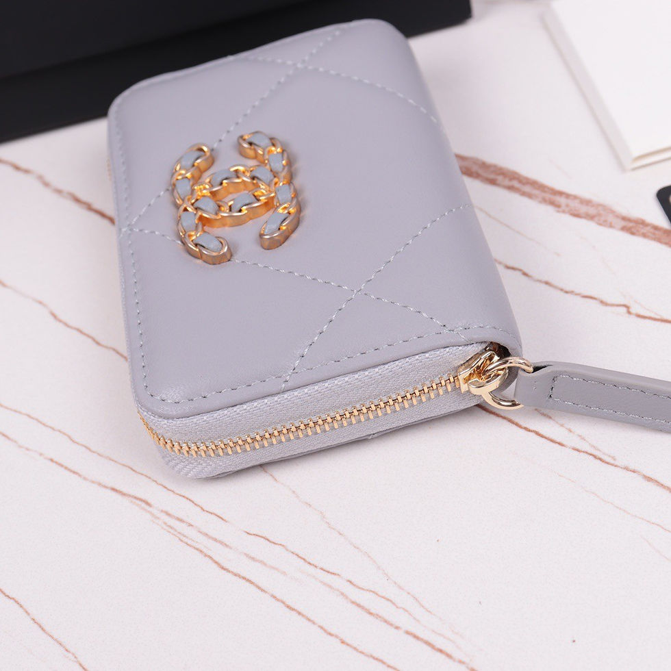 섬네일: CHANEL 19 COIN WALLET(7.5)