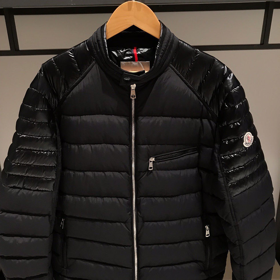 섬네일: MONCLER MEYLAN PADDED BIKER JACKET