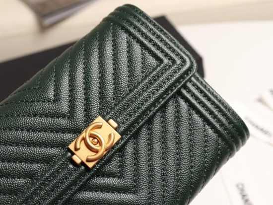 섬네일: CHANEL BOY FLAP WALLET 단풍샵