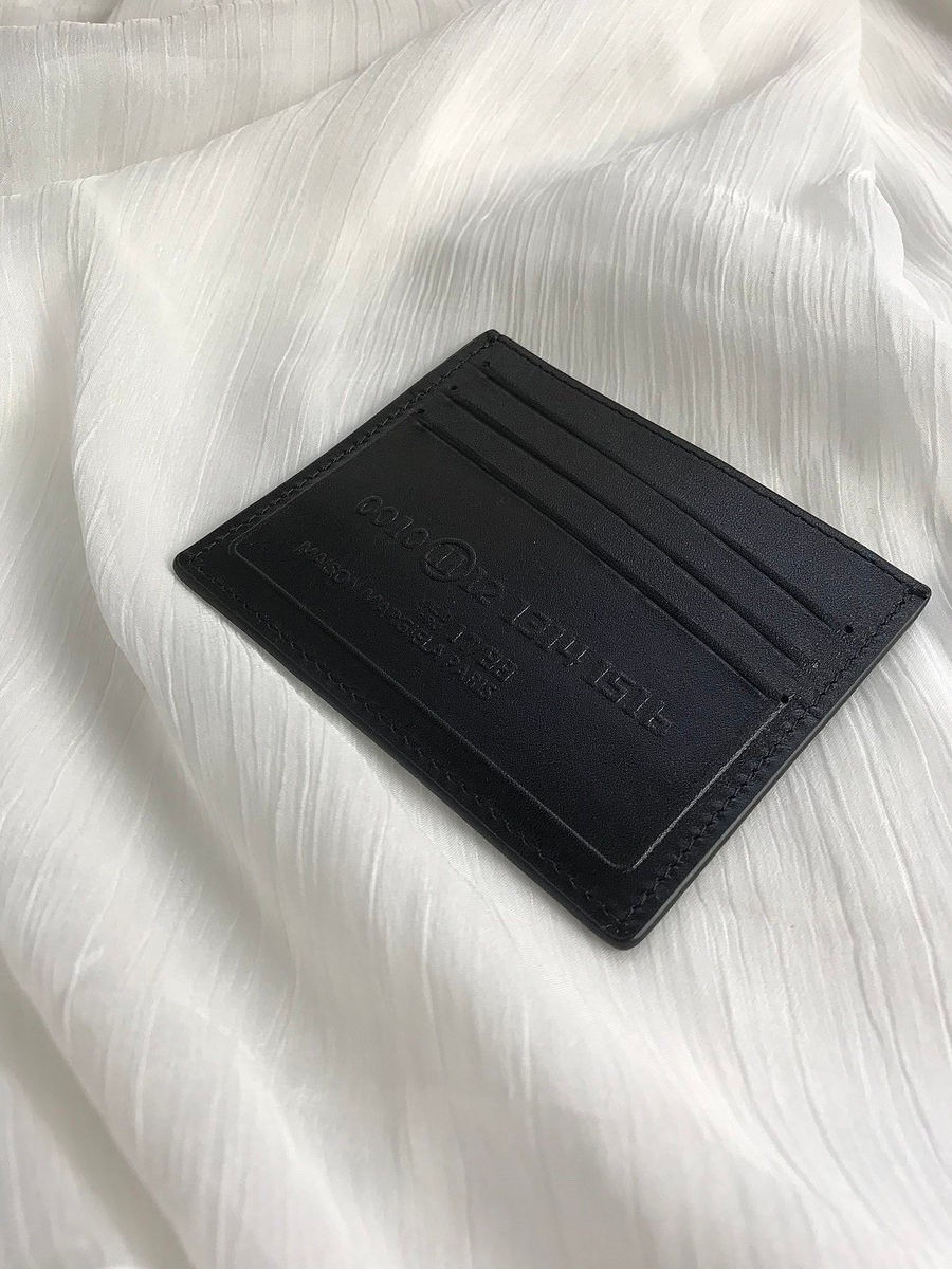 섬네일: MAISON MARGIELA CARD WALLET CALF SKIN