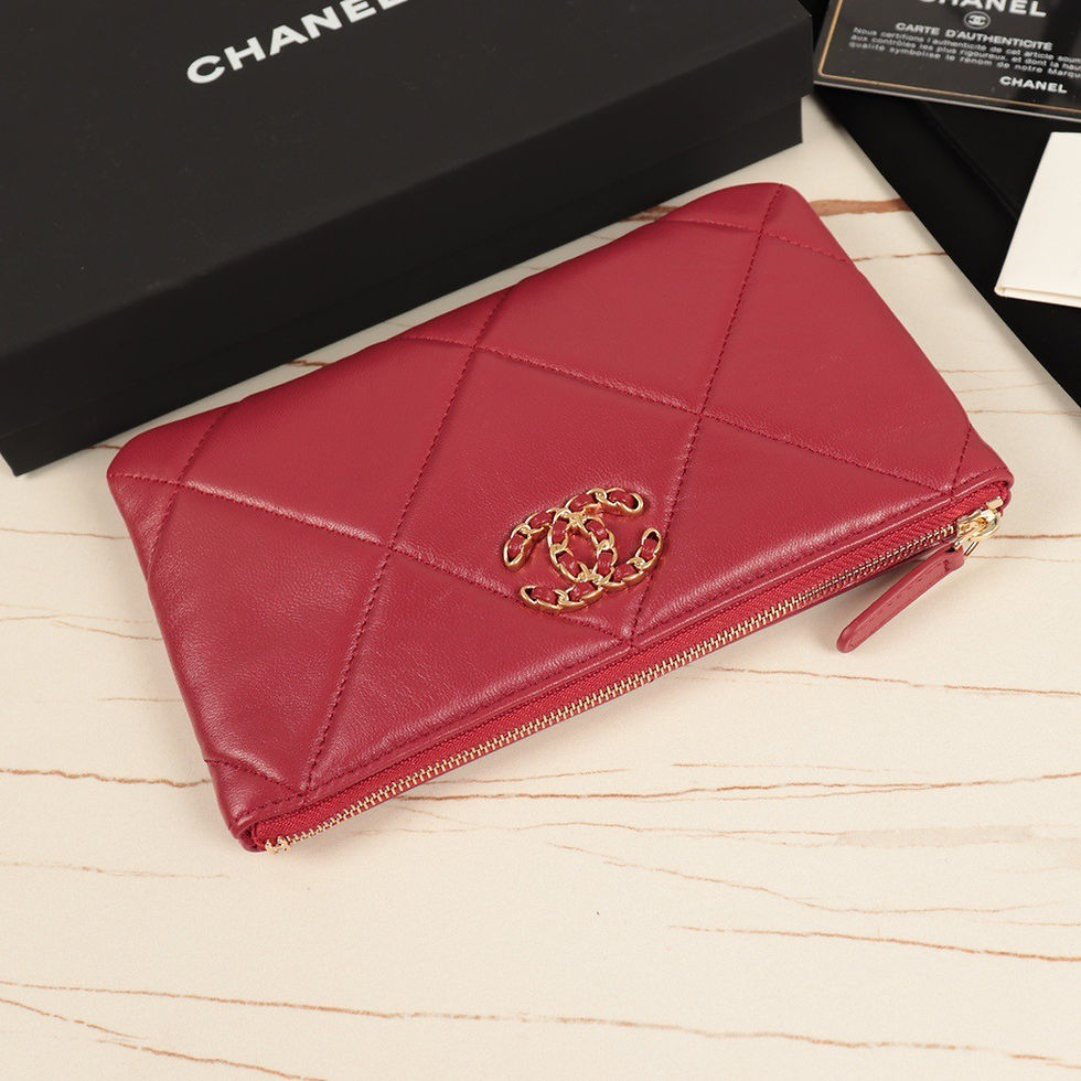 섬네일: CHANEL 19 COIN WALLET(12)