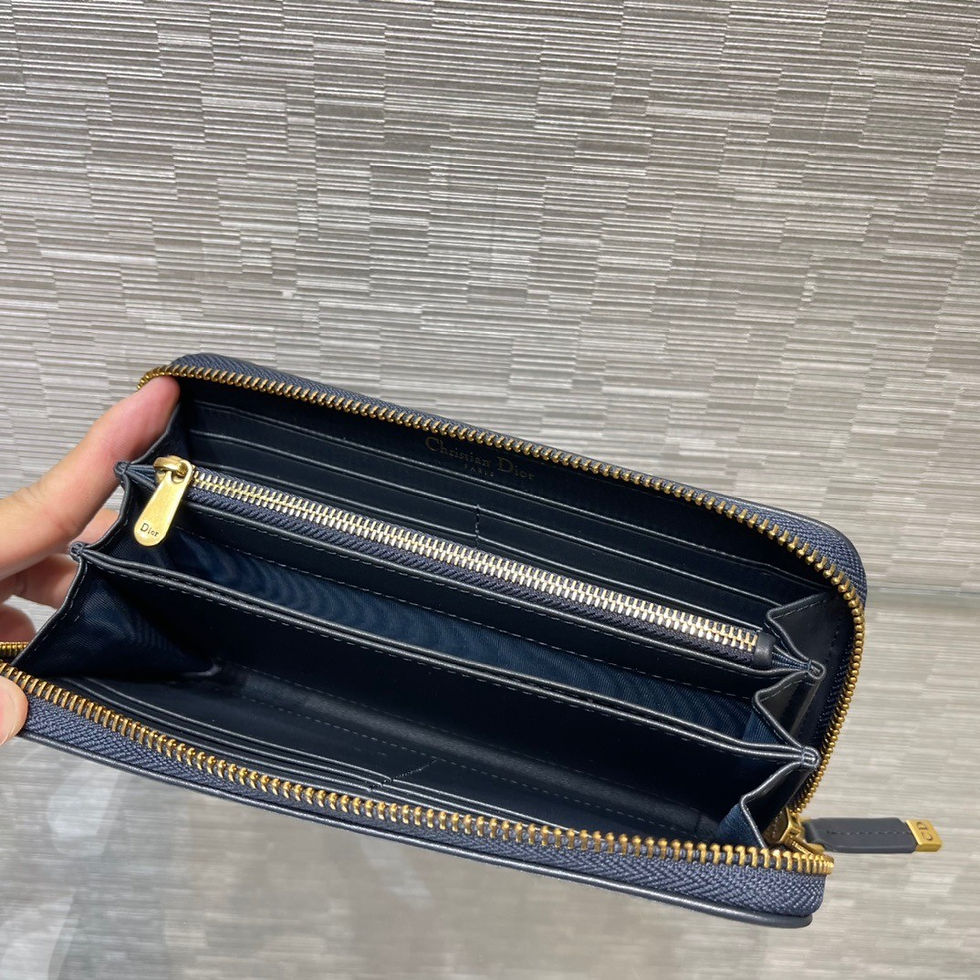 섬네일: DIOR OBLIQUE LONG WALLET