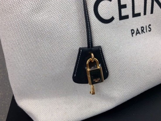 섬네일: CELINE HORIZONTAL CABAS BAG