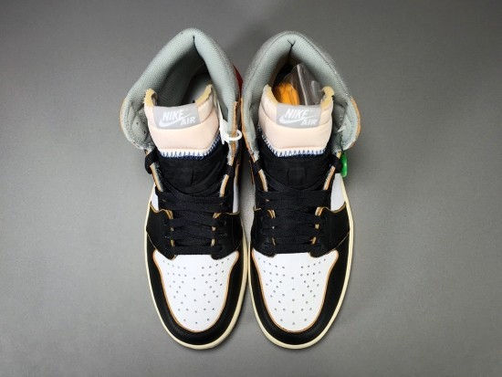 섬네일: AIR JORDAN 1 X UNION BLACK TOE [X]