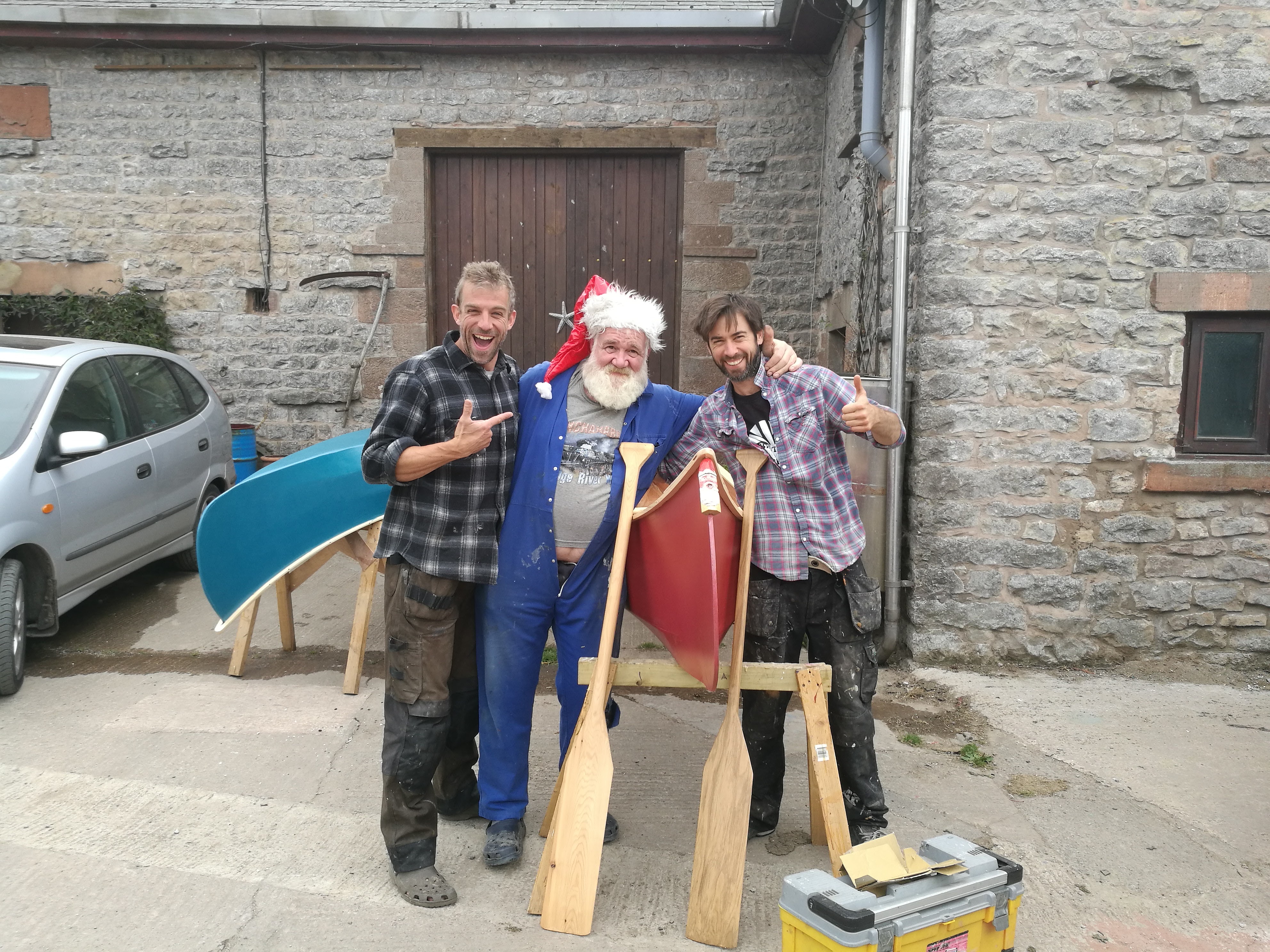 orca canoe building workhops lake district - united kingdom