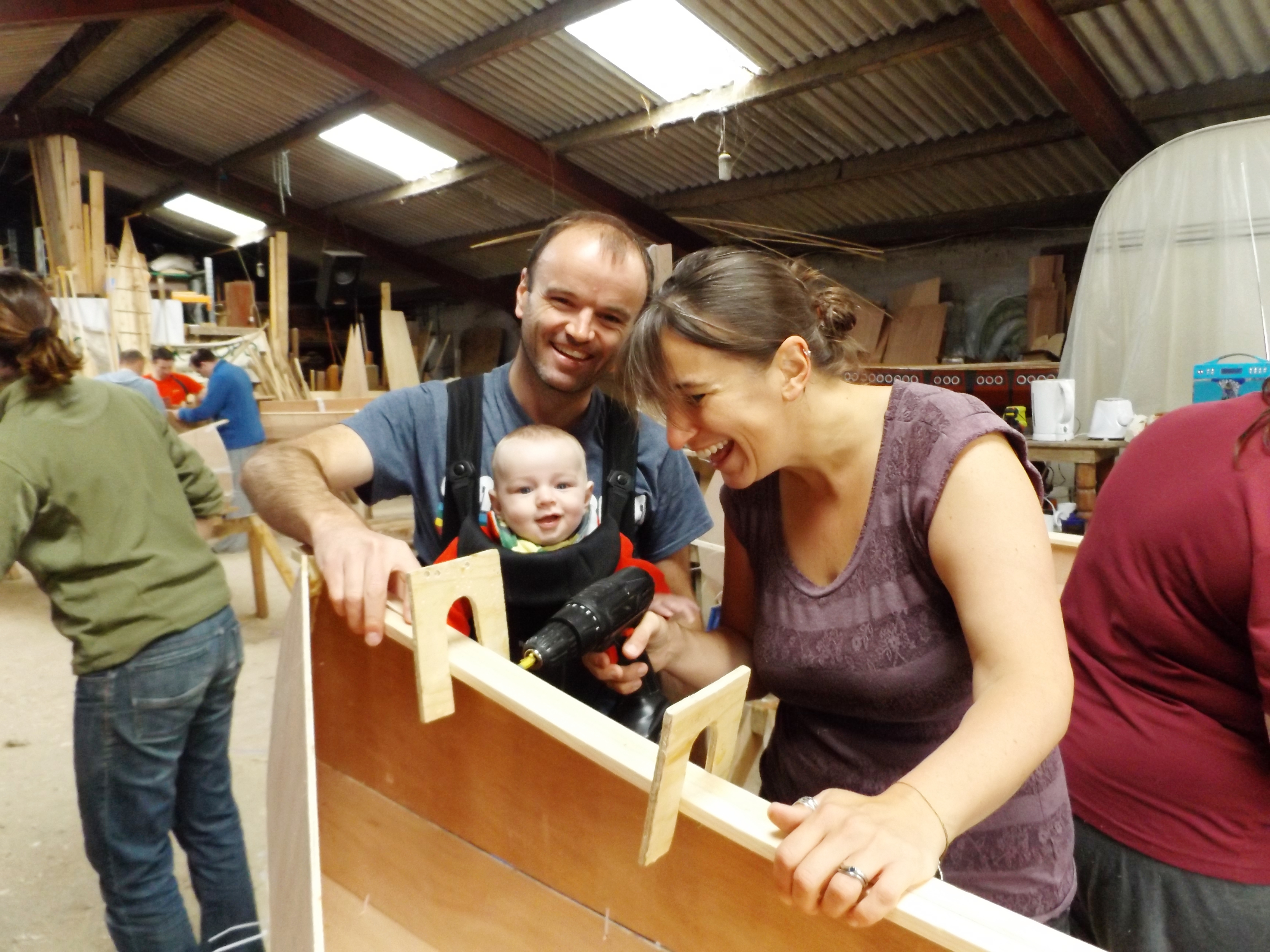 orca canoe building workhops lake district - united kingdom
