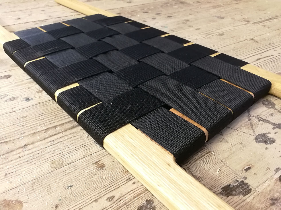 Thumbnail: Canoe seats webbing.