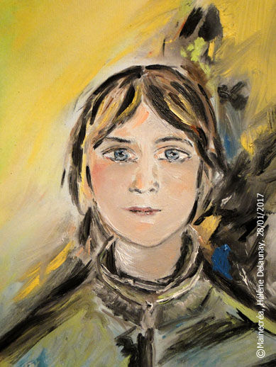 Portrait d'Amaury vers 10 ans