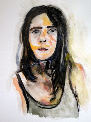 Autoportrait au débardeur