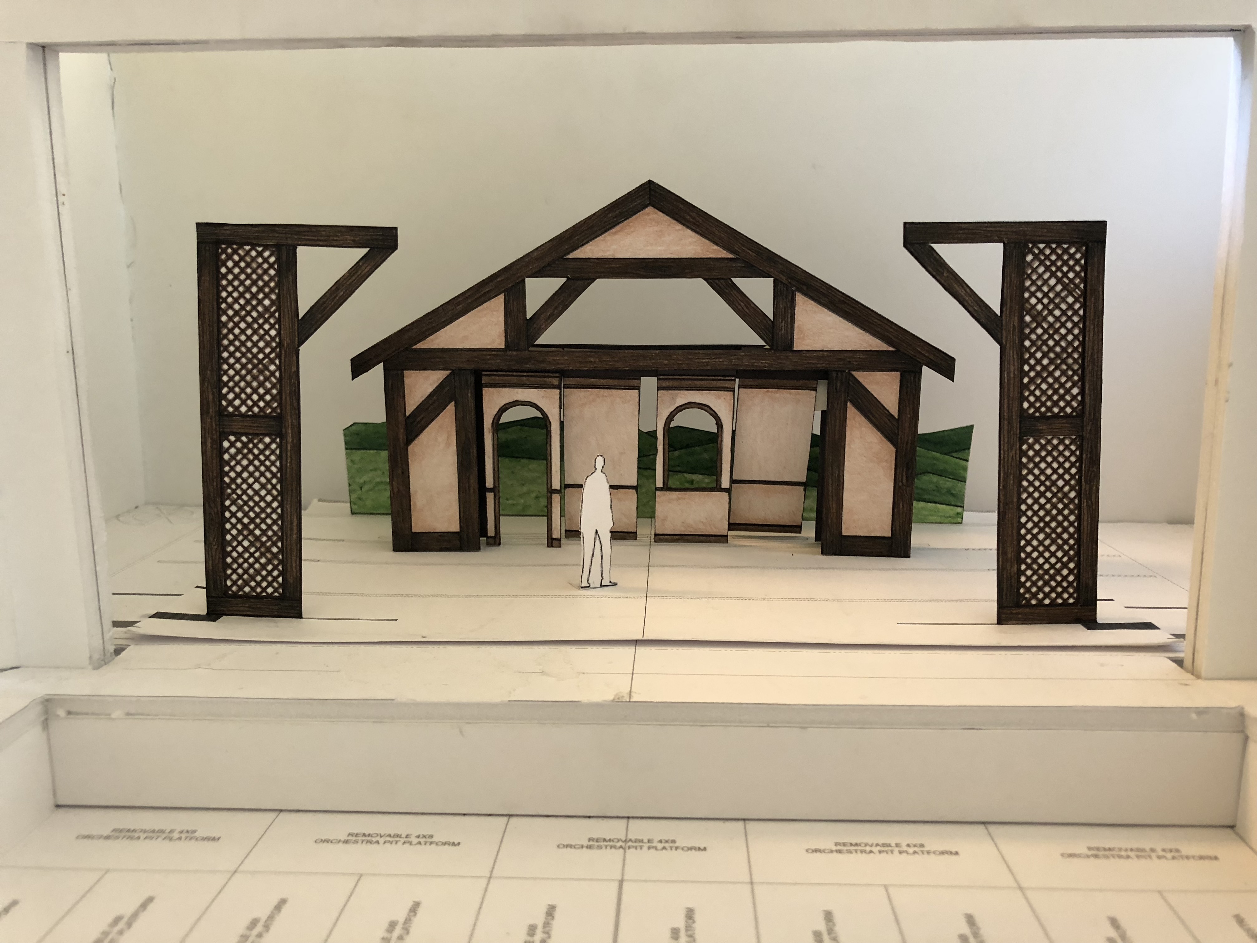 Rough Color 1/4 Inch Model