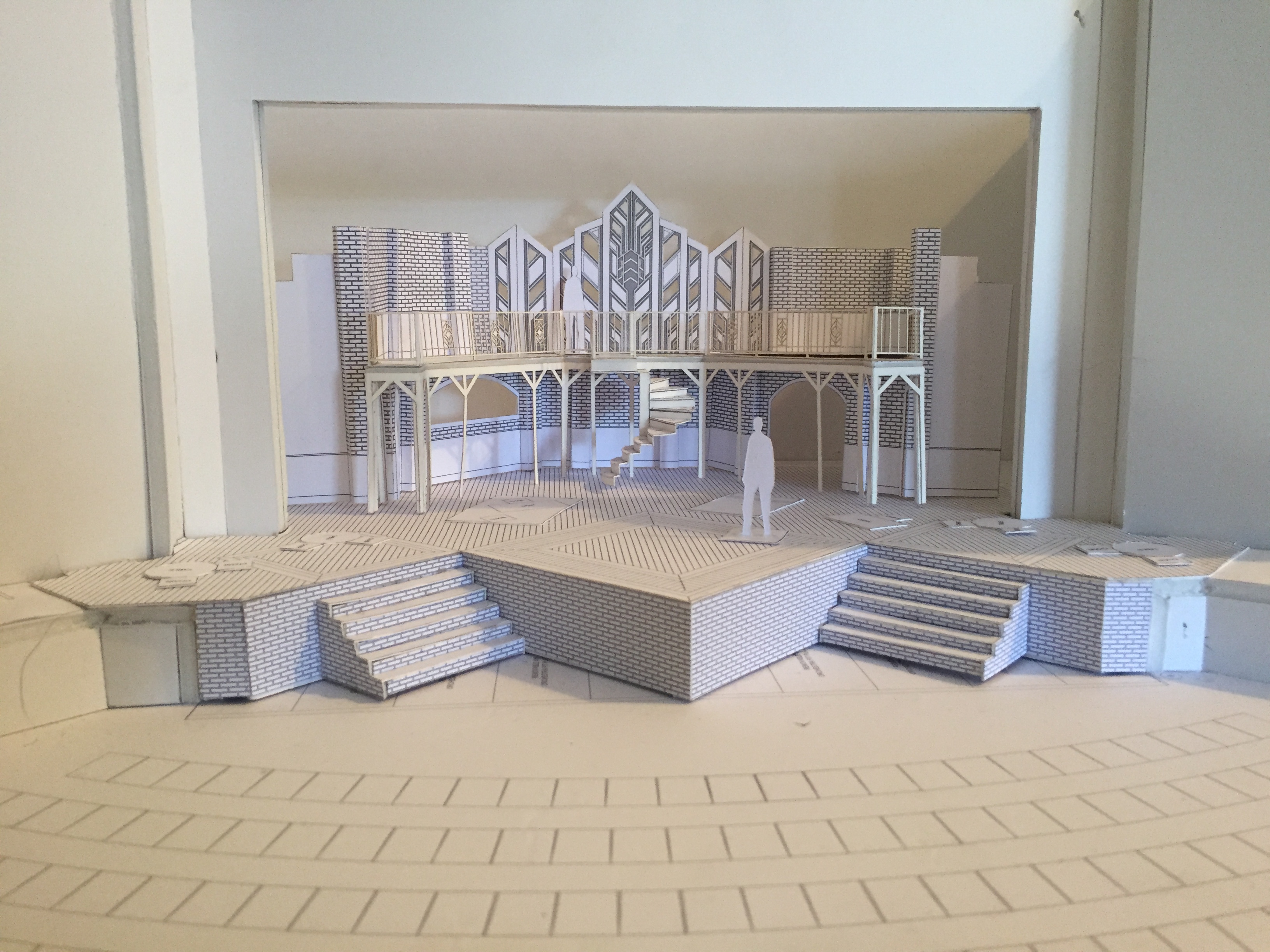 1/4 Inch White Model