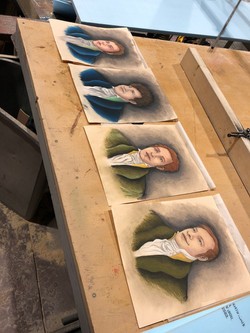 Pastel Portraits