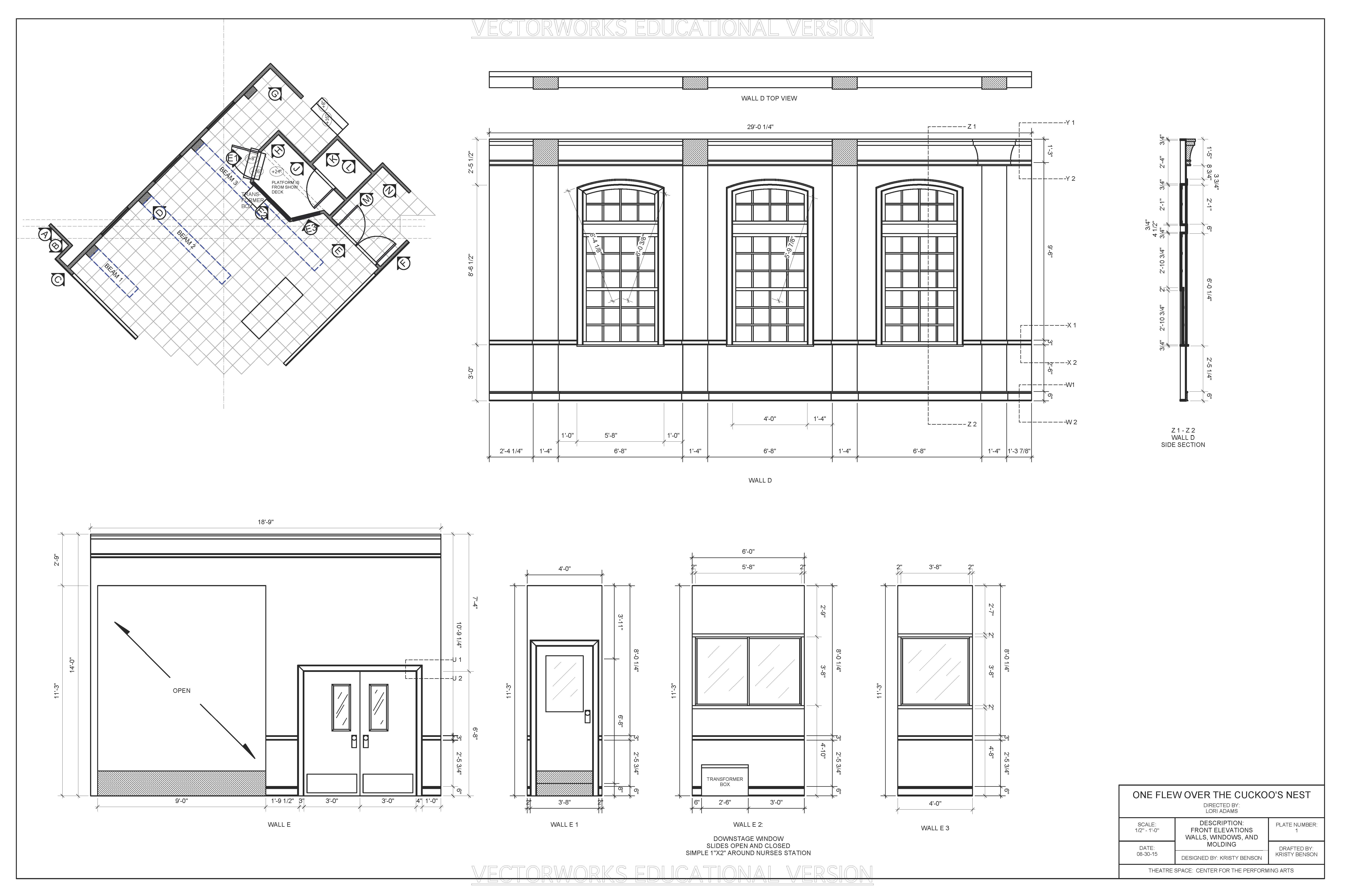 1/2" Elevations