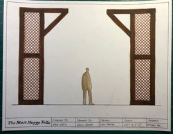 Lattice Walls Paint Elevation