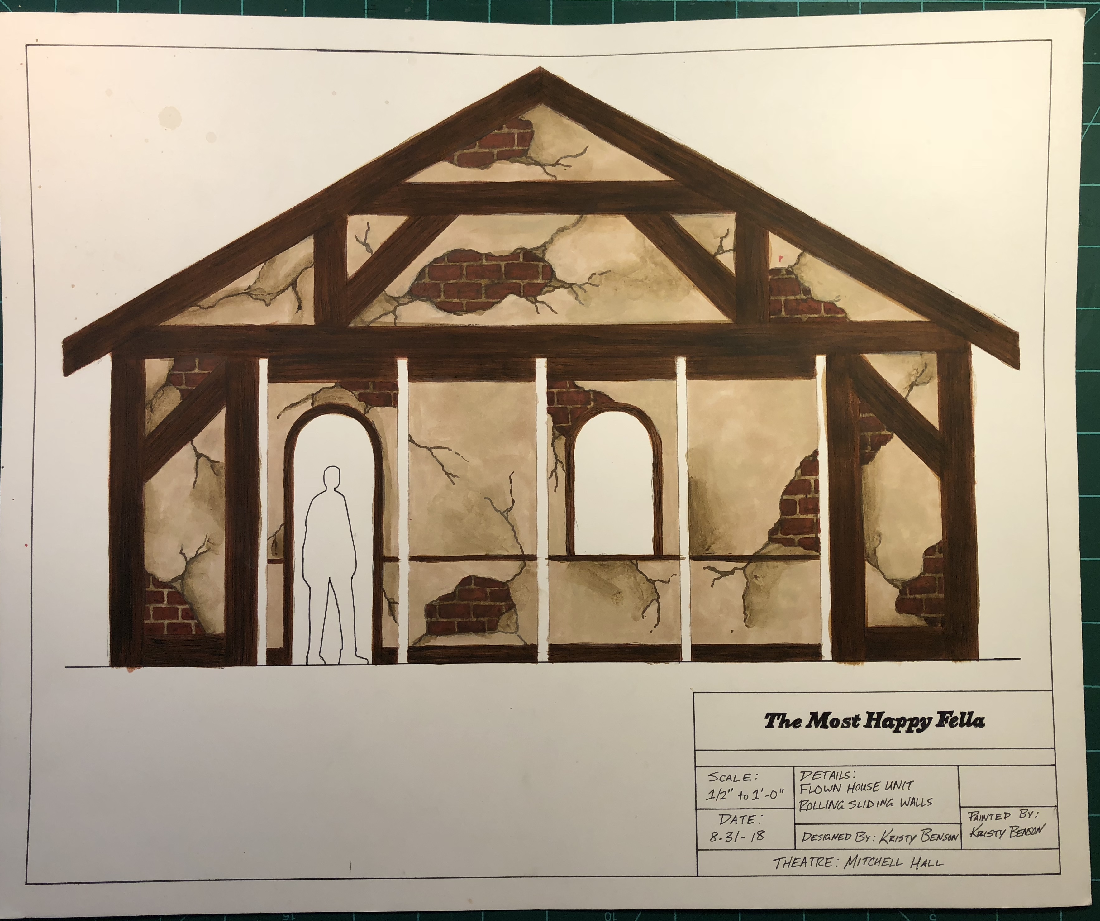 House Unit Paint Elevation