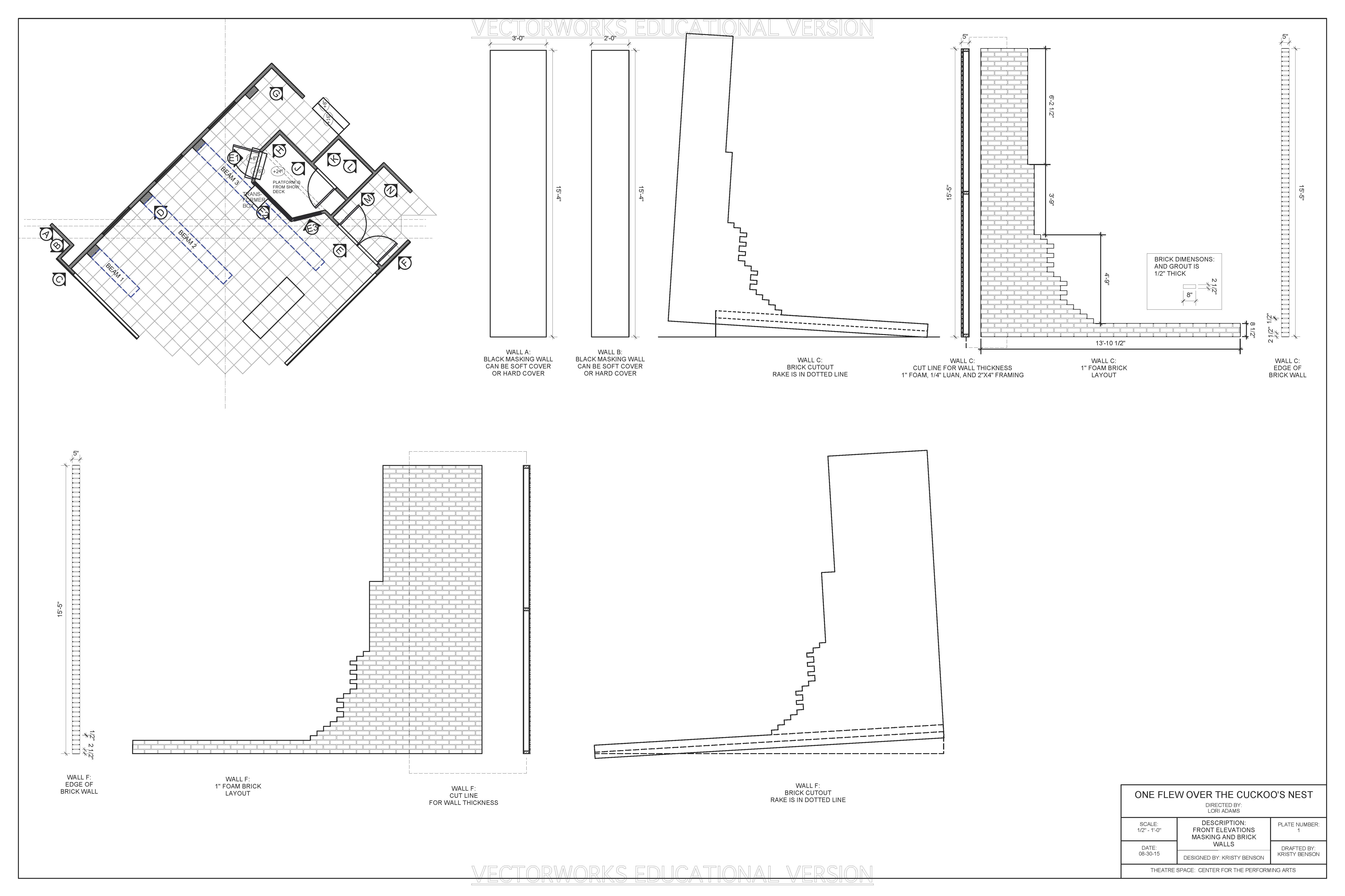 1/2" Elevations