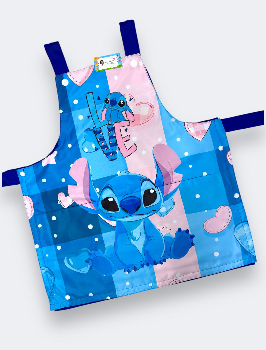 Stitch Corazones 