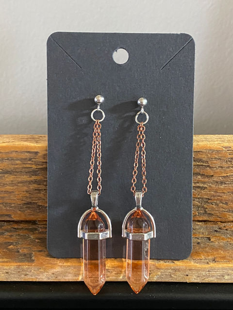 DDCWSB23416e Hexagon Crystal Bronze Chain $14.JPEG