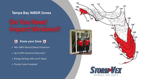WBDR Zones in Tampa Bay: Do You Need Impact Windows?