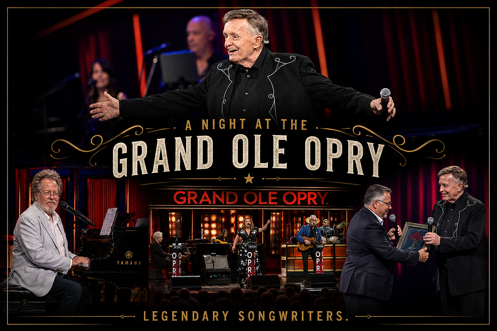 A Night at the Grand Ole Opry: Celebrating Three Legendary Songwriters