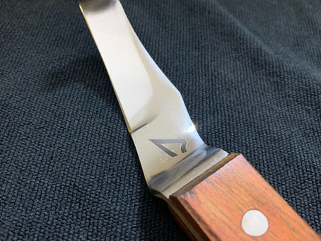 Sharpening Hoof Knife