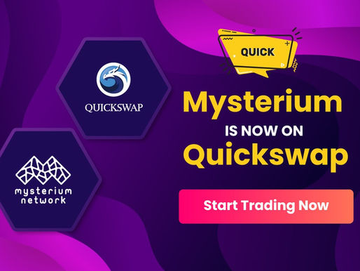 $MYST now on QuickSwap! Discover the fastest, cheapest way to trade