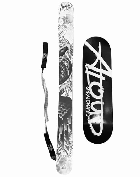 Aloud Snowskates Hare Raiser 138cm
