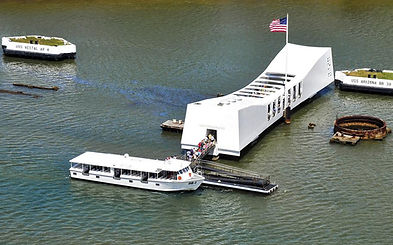 Restoration work begins on concrete wharves that tethered doomed USS Arizona