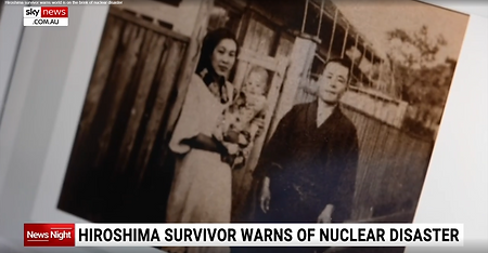 Hiroshima survivor warns world is on the brink of nuclear disaster