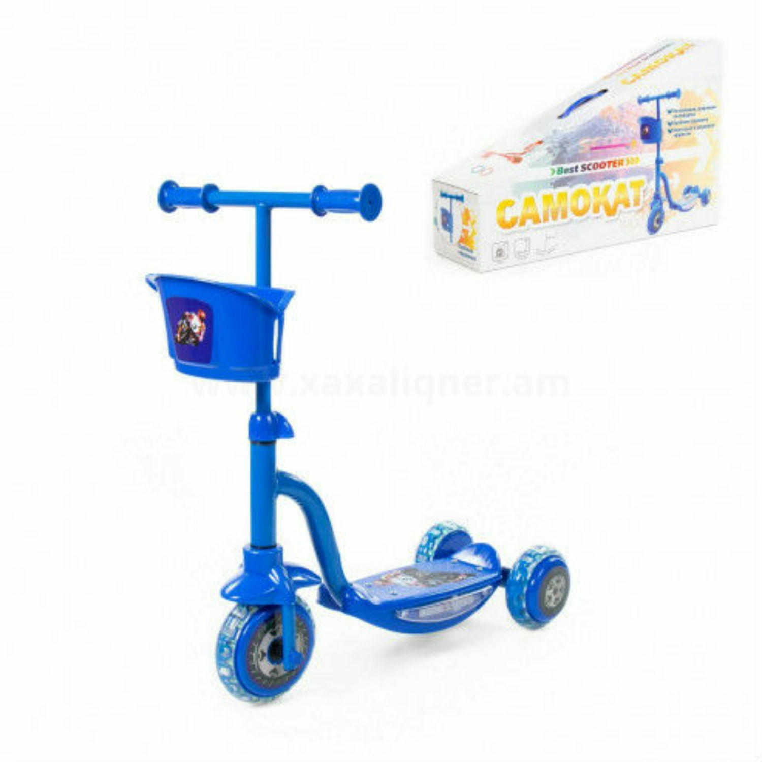 Մանկական ինքնագլոր զամբյուղով 