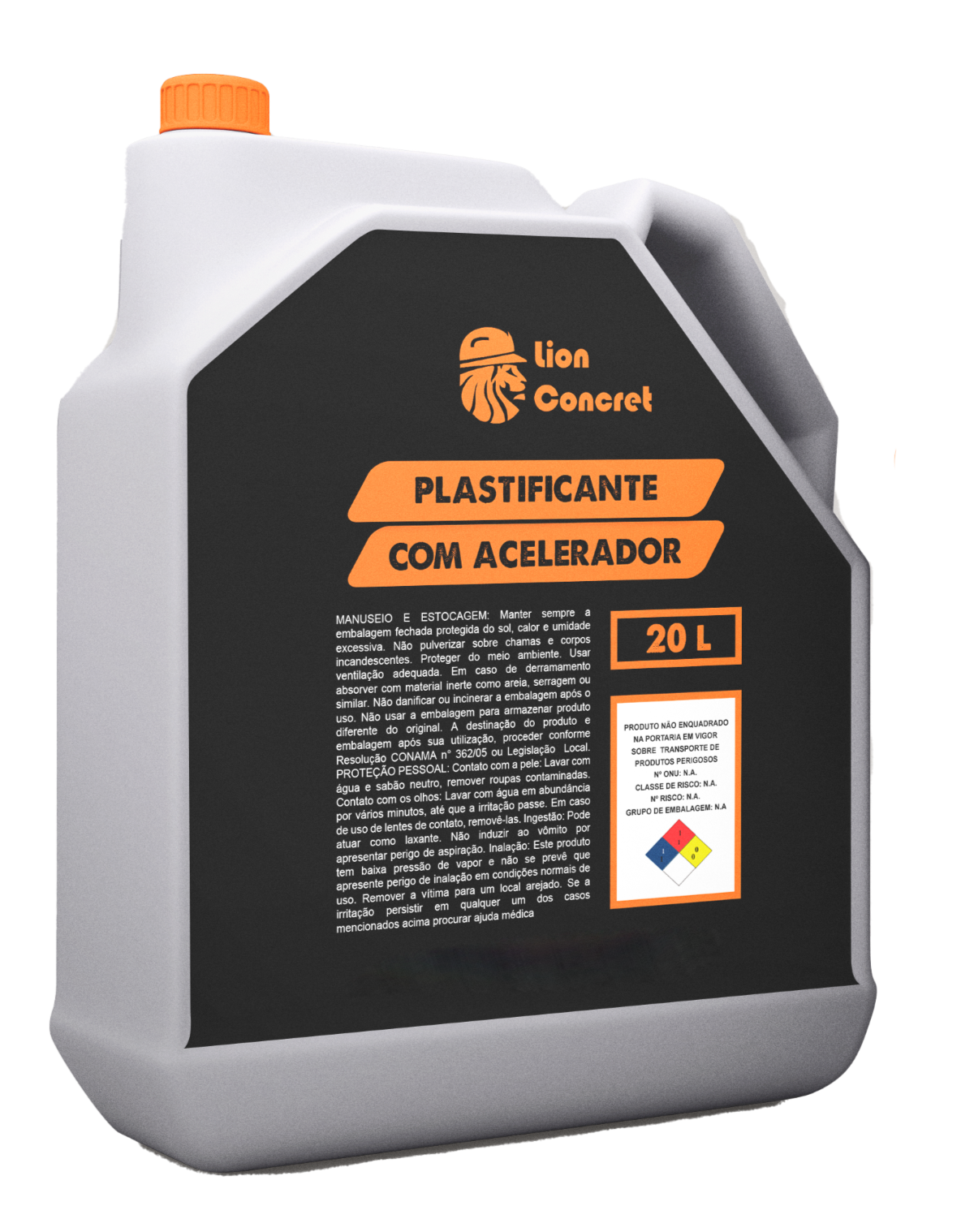 PLASTIFICANTE COM ACELERADOR DE CURA