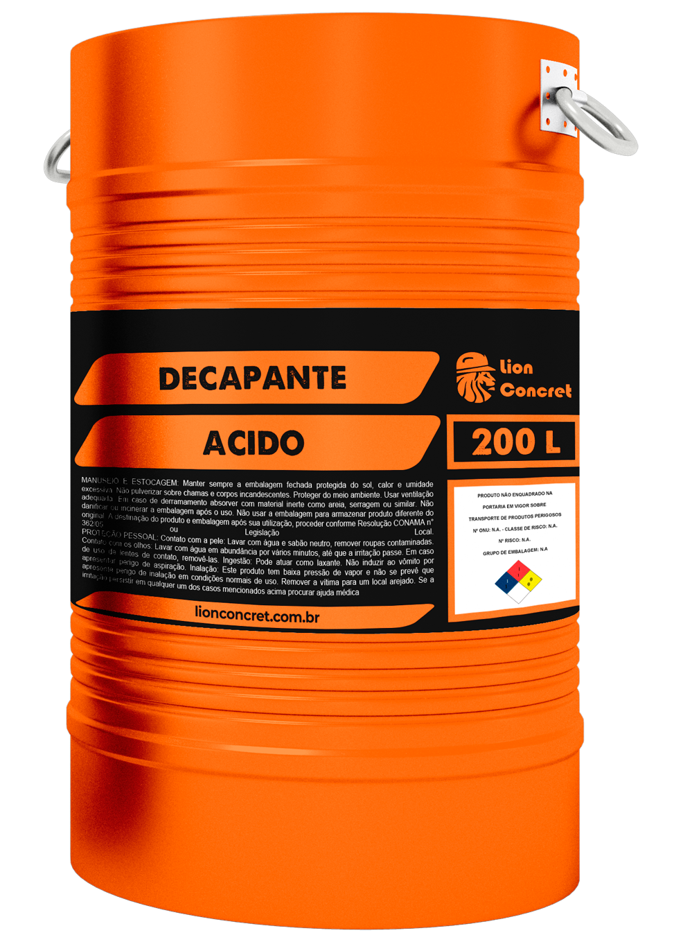 DECAPANTE ÁCIDO PARA CONCRETO