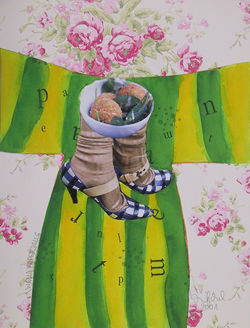 MASTERPLAN | WALLPAPERDOLLS # 7 | 2001 © Kerstin Jeckel