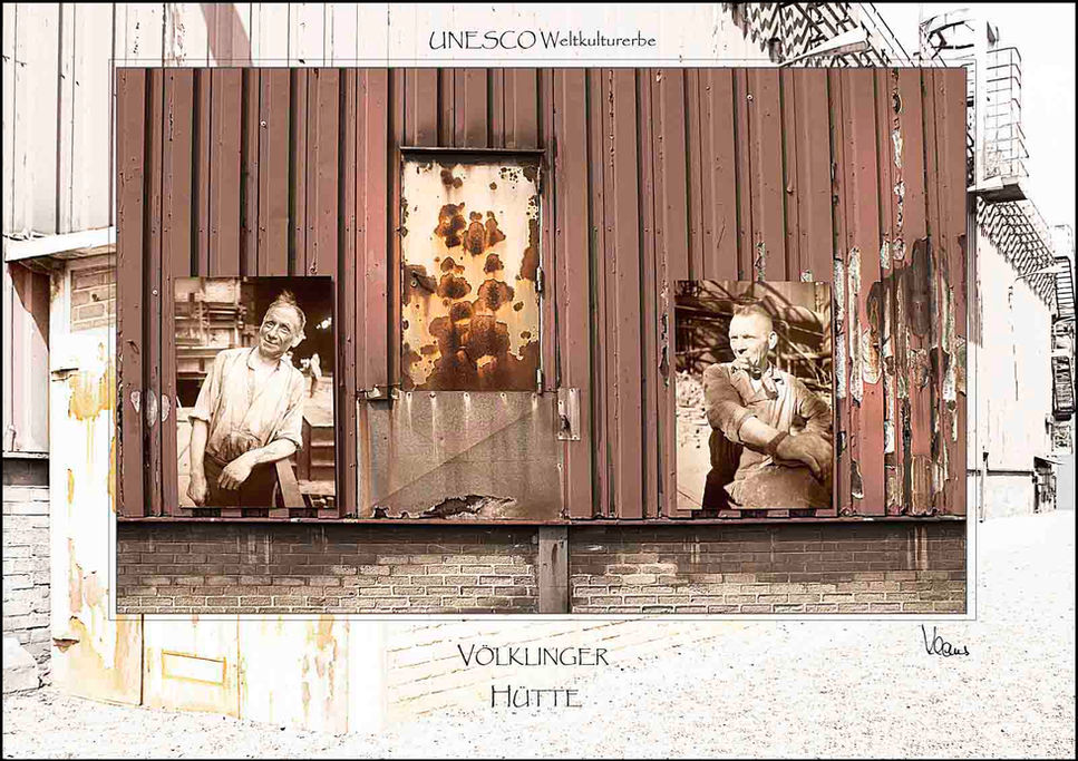 Die Völklinger Hütte

Frühere Stahlarbeiter, heute ein Blick in die Industriegeschichte.