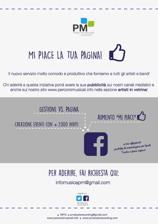 Mi piace la tua pagina!