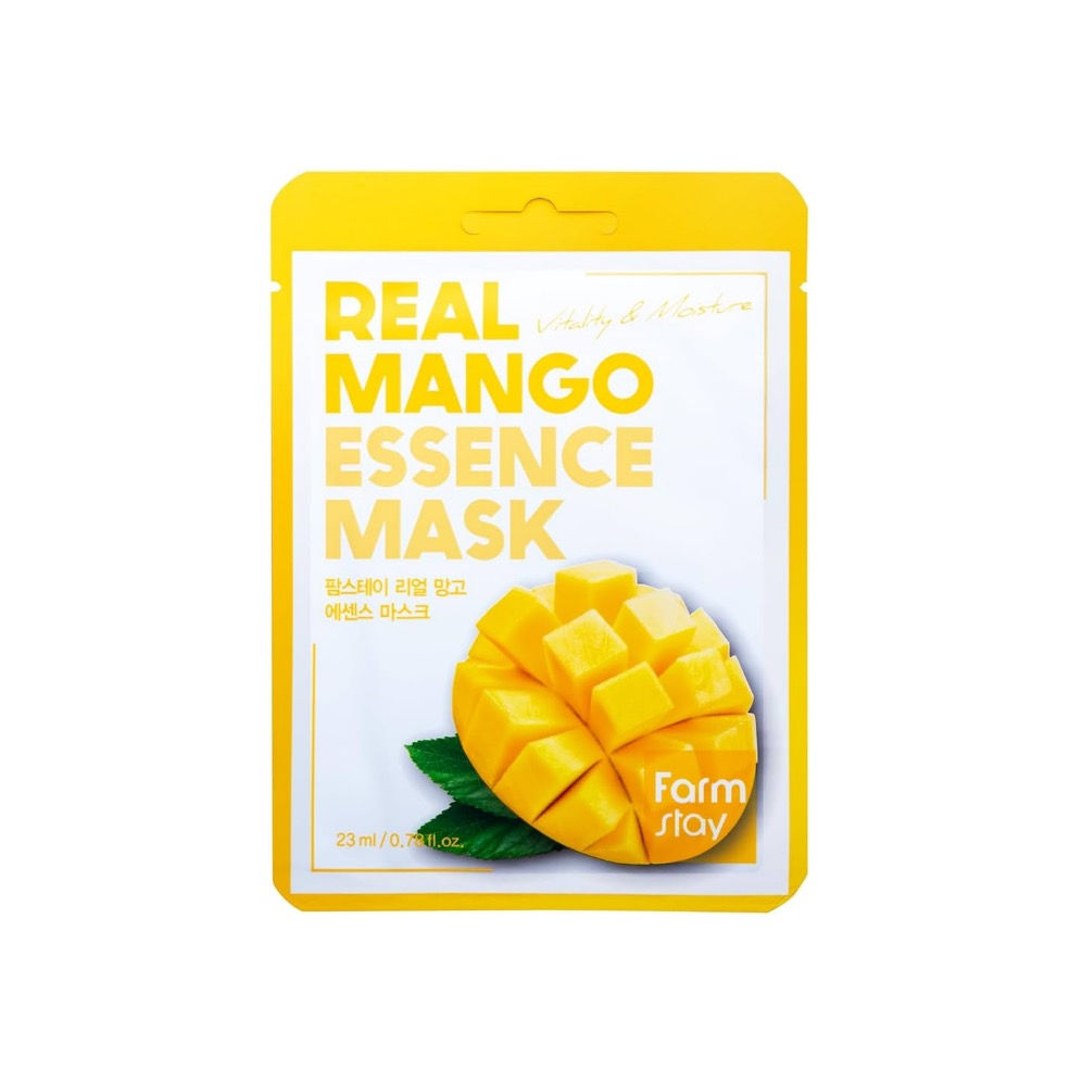 Farmstay - Real Mango Essence Mask - Masque en tissu
23ml