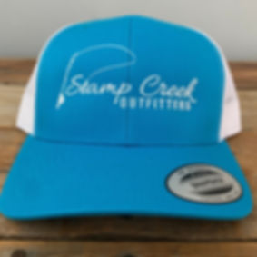 Ocean Blue-White Stamp Creek Outfitters