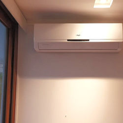 Instalación de Aire Acondicionado de 18.000 BTU en Vitacura.