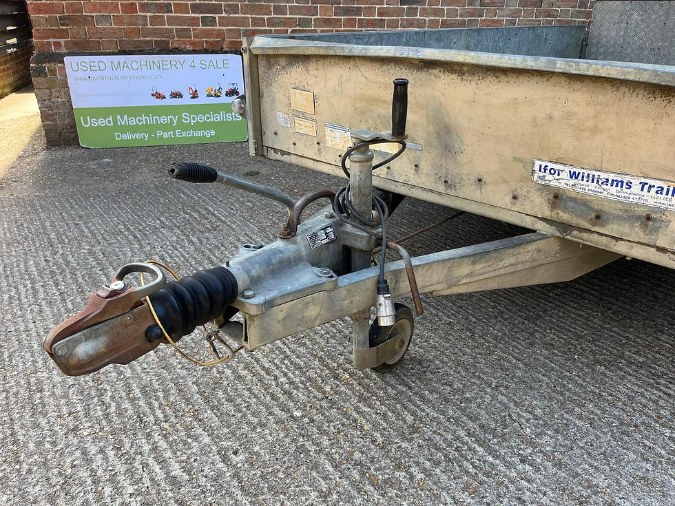 Thumbnail: Ifor Williams GD105GTwin Axle Plant Trailer