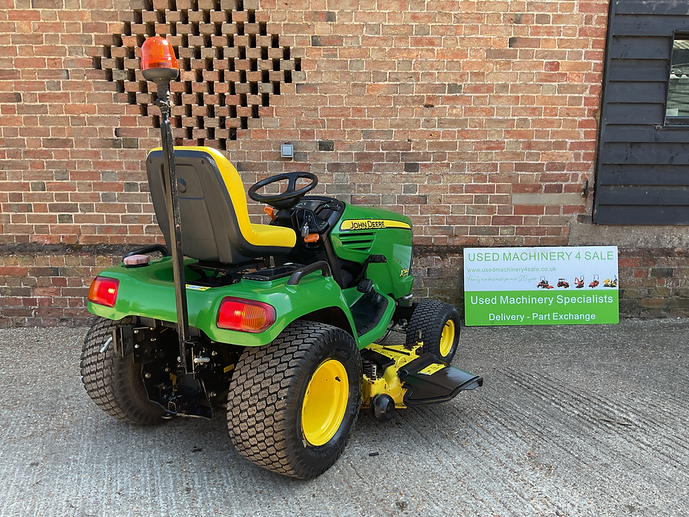 Thumbnail: John Deere X740 Diesel Ride On Mower