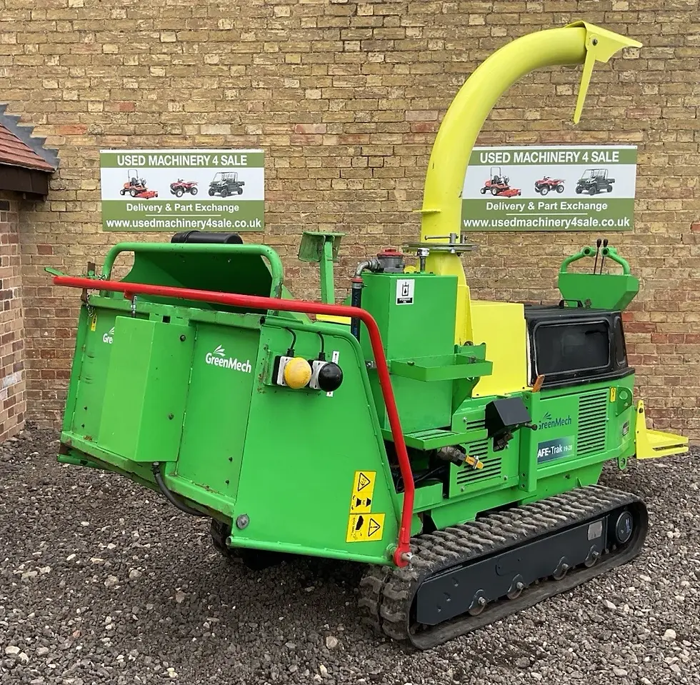 Thumbnail: Greenmech Safe-Trak 19-28 Wood Chipper (Plus VAT)