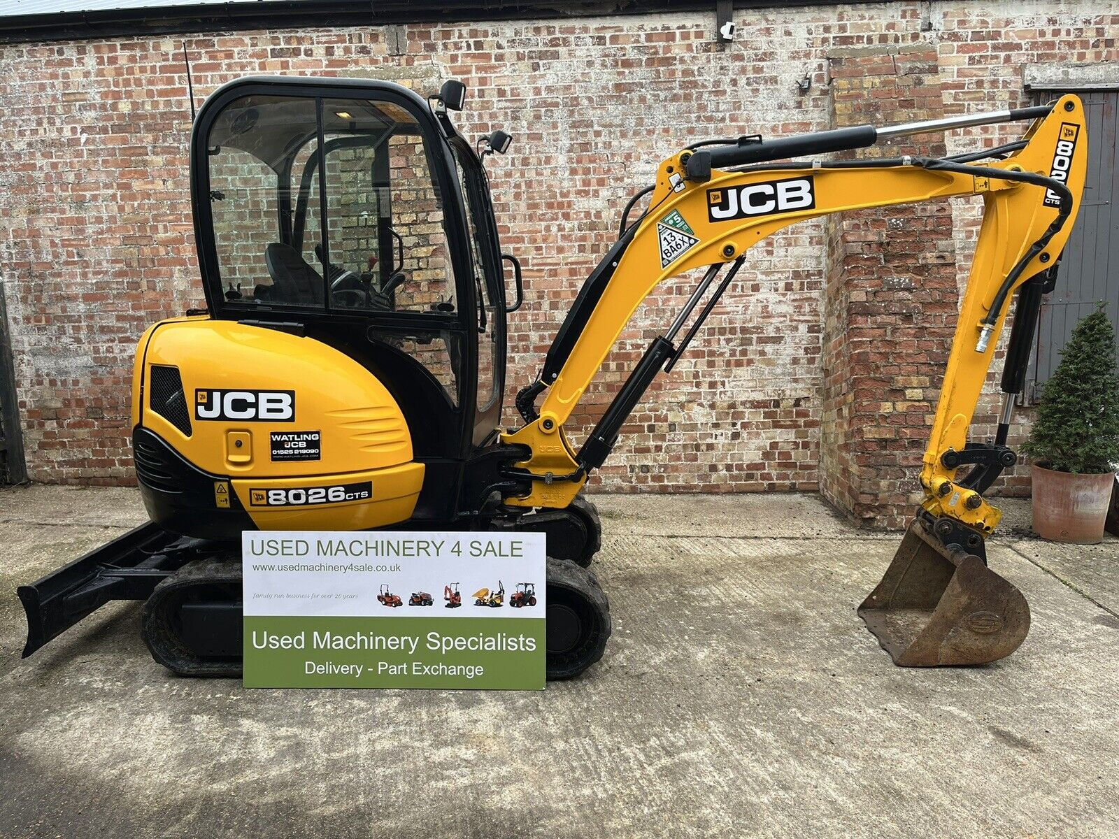 Used JCB 8026 CTS For Sale