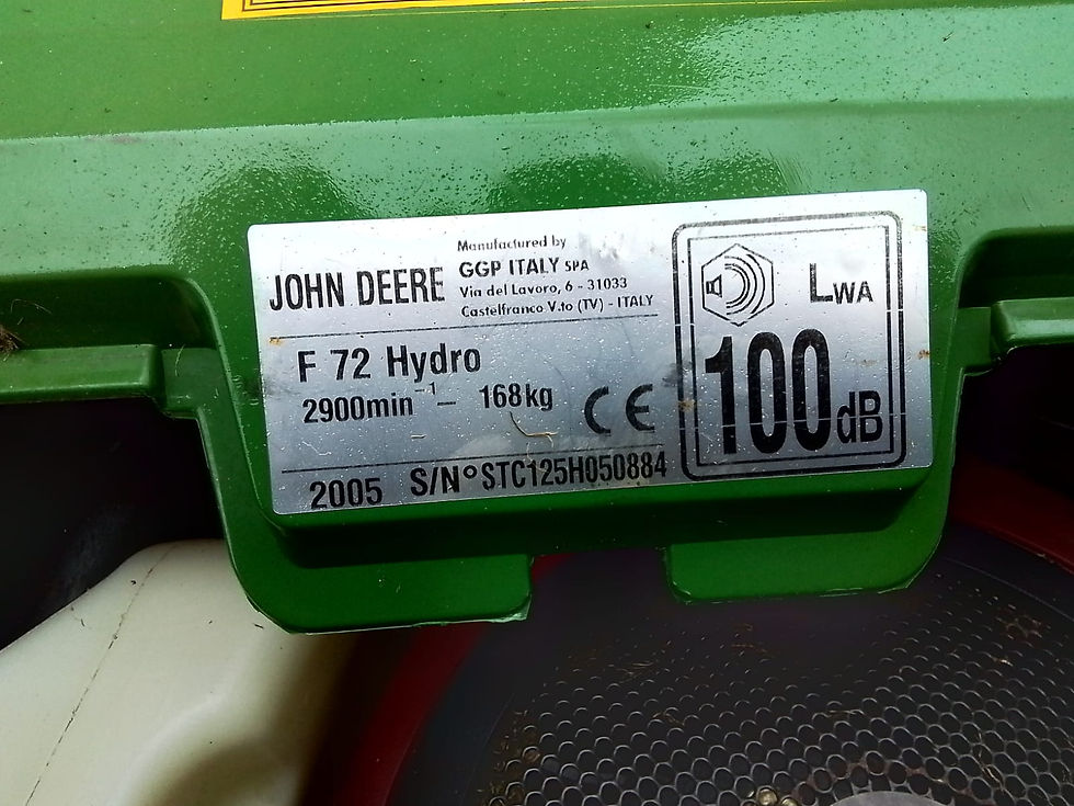 Thumbnail: Used John Deere CR125 Used Ride On Mower For Sale