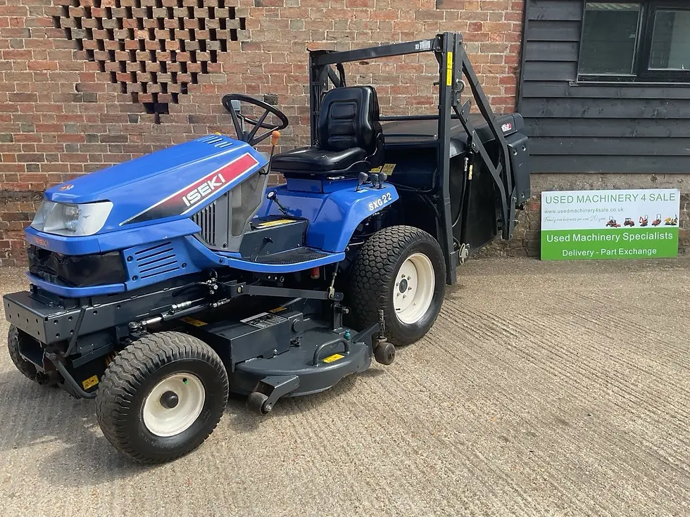 Thumbnail: Iseki SXG 22 Ride On Mower For Sale