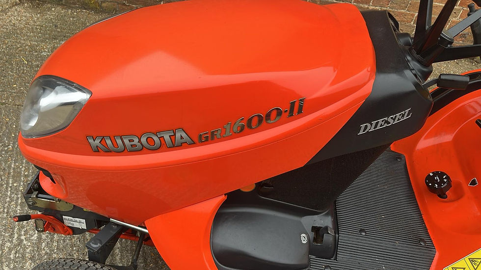Thumbnail: Kubota GR1600 II Diesel Ride On Mower For Sale