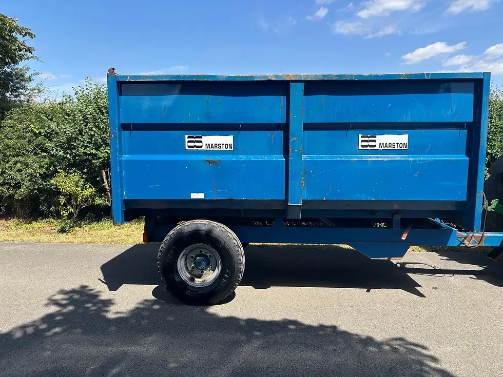 Thumbnail: A.S Marston SAP 6.5 Ton Tipping Trailer For Sale